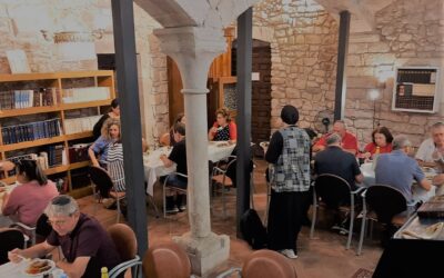 Synagogue in Girona hosts 25 Israeli guests for a cultural and gastronomic kosher journey