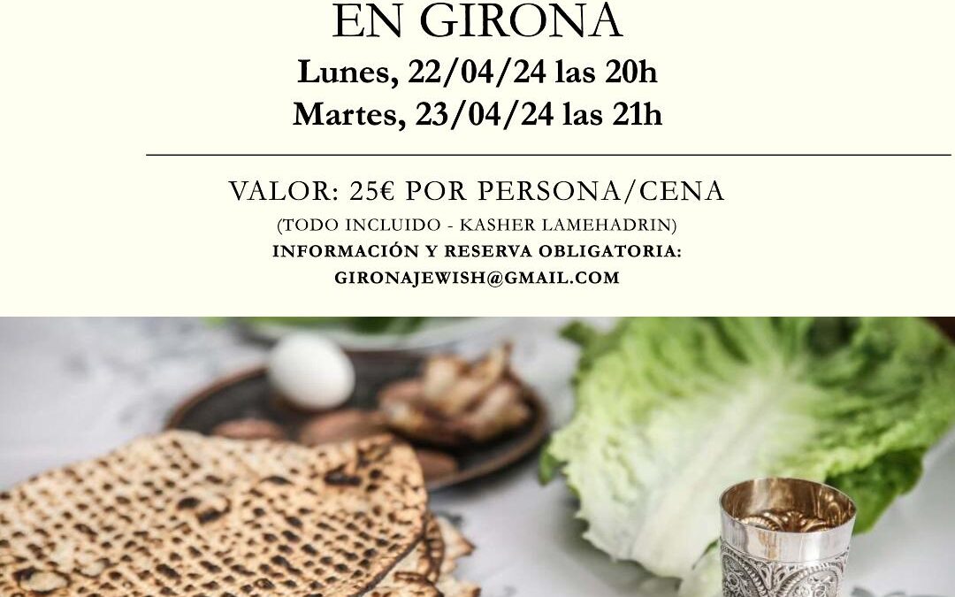 «Seder of Passover at the Jewish Center Girona»